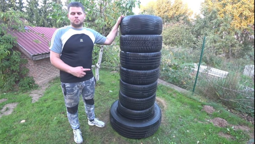 How To Make DIY Tire Punching Bag at Home for Training?  