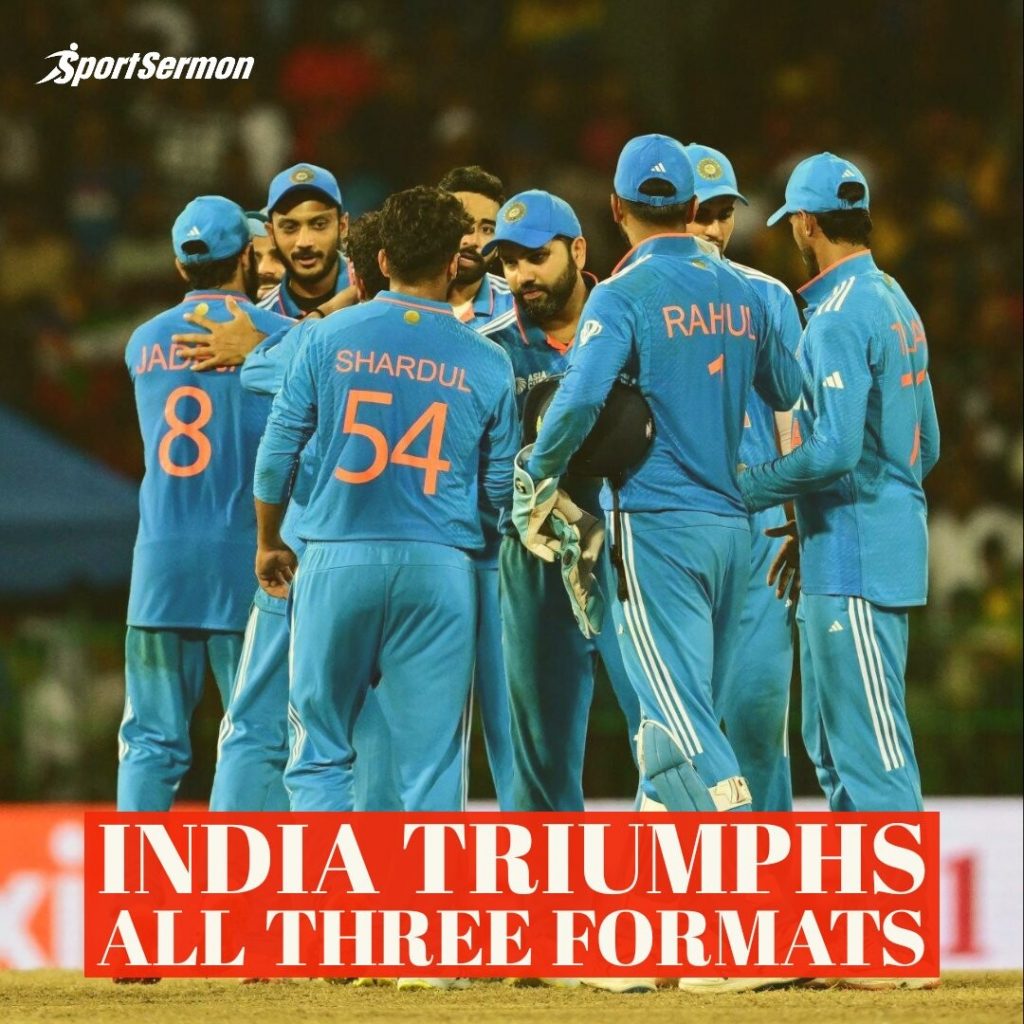 India Becomes No.1 Ranked ODI Team in All Three Formats India Becomes No.1 Ranked ODI Team in All Three Formats