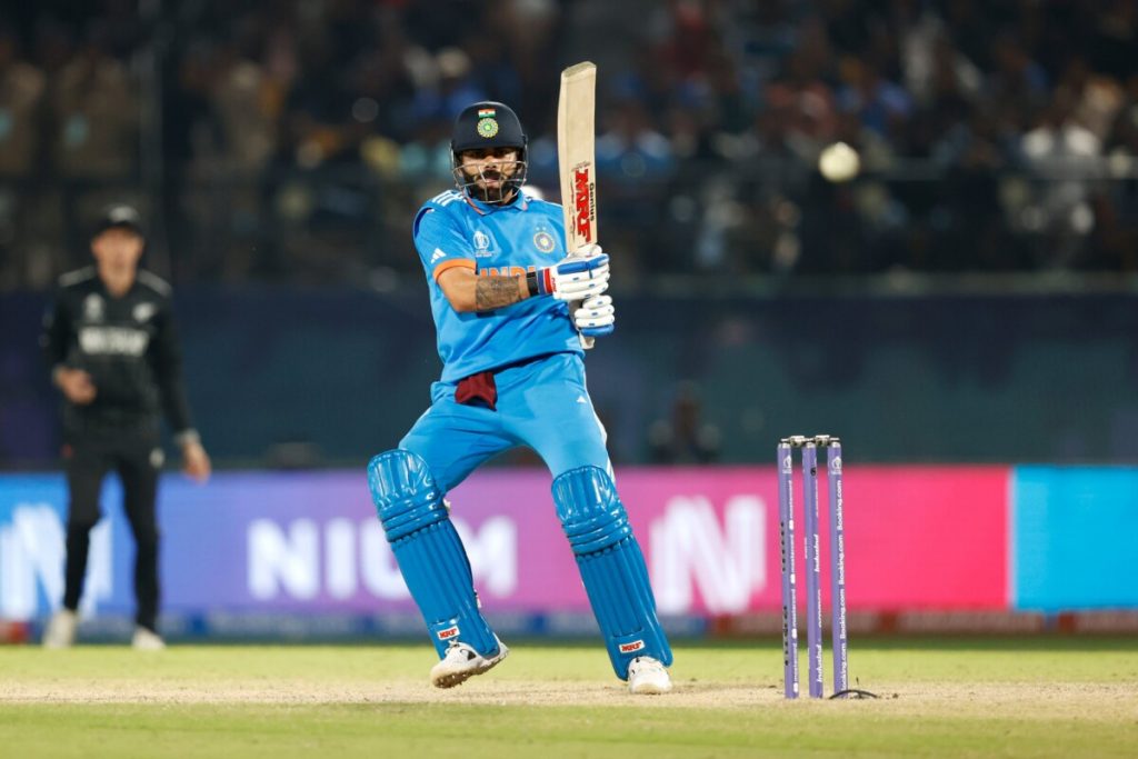 Kohli Leads India to Win Over New Zealand at Dharmashala Kohli Leads India to Win Over New Zealand at Dharmashala