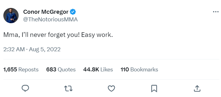Four Times when Conor McGregor announced his retirement Four Times when Conor McGregor announced his retirement