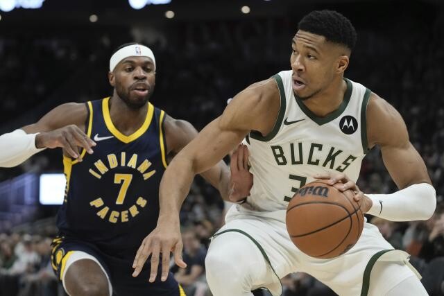 Giannis Antetokounmpo breaks 5 records in game vs Pacers Giannis Antetokounmpo breaks 5 records in game vs Pacers