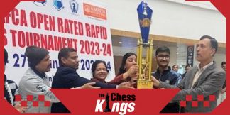 AFCA Rapid Rating Open 2024 के विजेता बने ओजस्व  