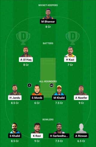 ALH vs ARS Live Score Match 5, Kuwait Ramadan T10 Elite Cup  