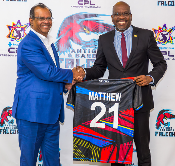 Antigua & Barbuda Falcons unveiled as New CPL Franchise Antigua & Barbuda Falcons unveiled as New CPL Franchise