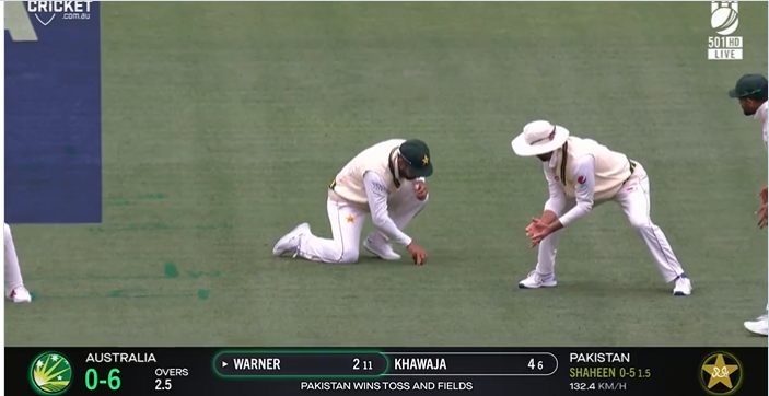 PAK vs AUS 2nd Test: Fans react on Pakistan’s Poor Fielding  