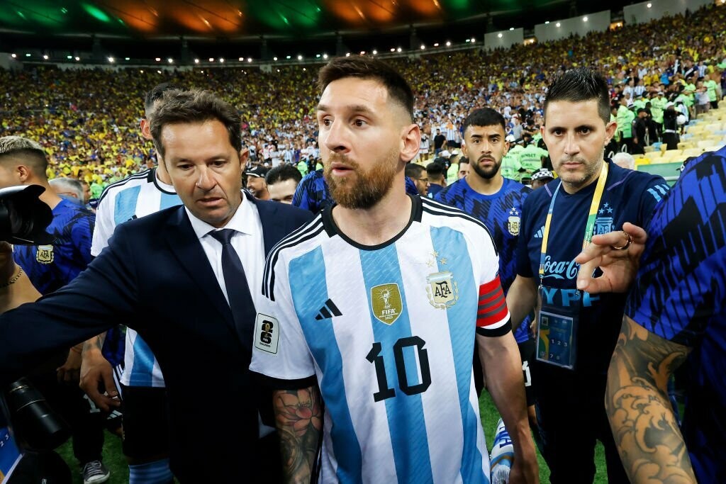 Argentina v Brazil Match Marred by Police Brutality Argentina v Brazil Match Marred by Police Brutality