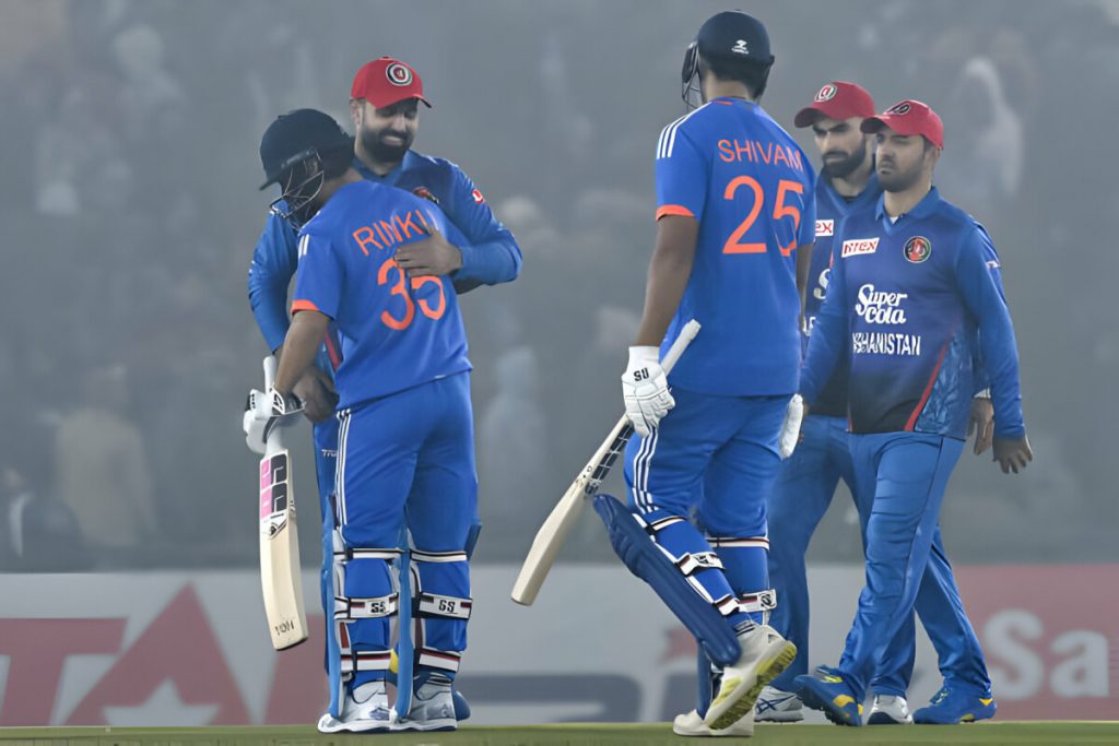 Shivam Dubey Guides India Win Over Afghanistan in 1st T20 Shivam Dubey Guides India Win Over Afghanistan in 1st T20