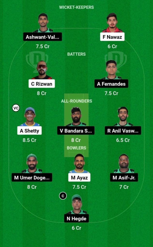EMB vs FUJ Dream11 Prediction, Match 25, Emirates D20 2023  