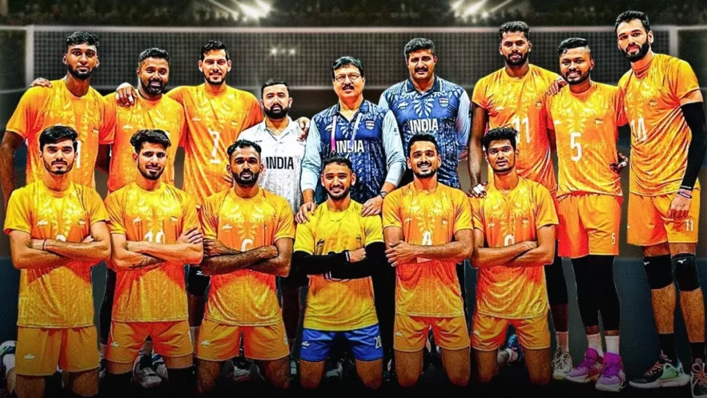 Indian Men's Volleyball Team Advances To Knockout Round Indian Men's Volleyball Team Advances To Knockout Round