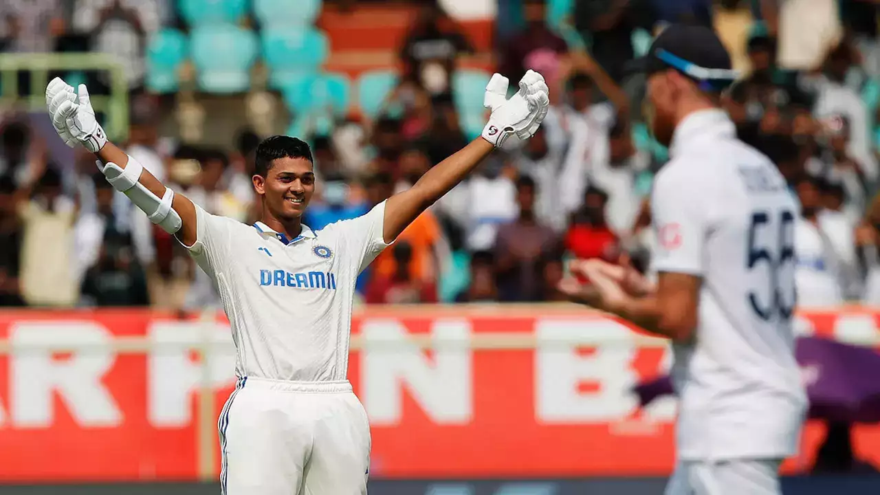 IND vs ENG 2nd Test: Yashasvi Jaiswal registers his 2nd Ton  