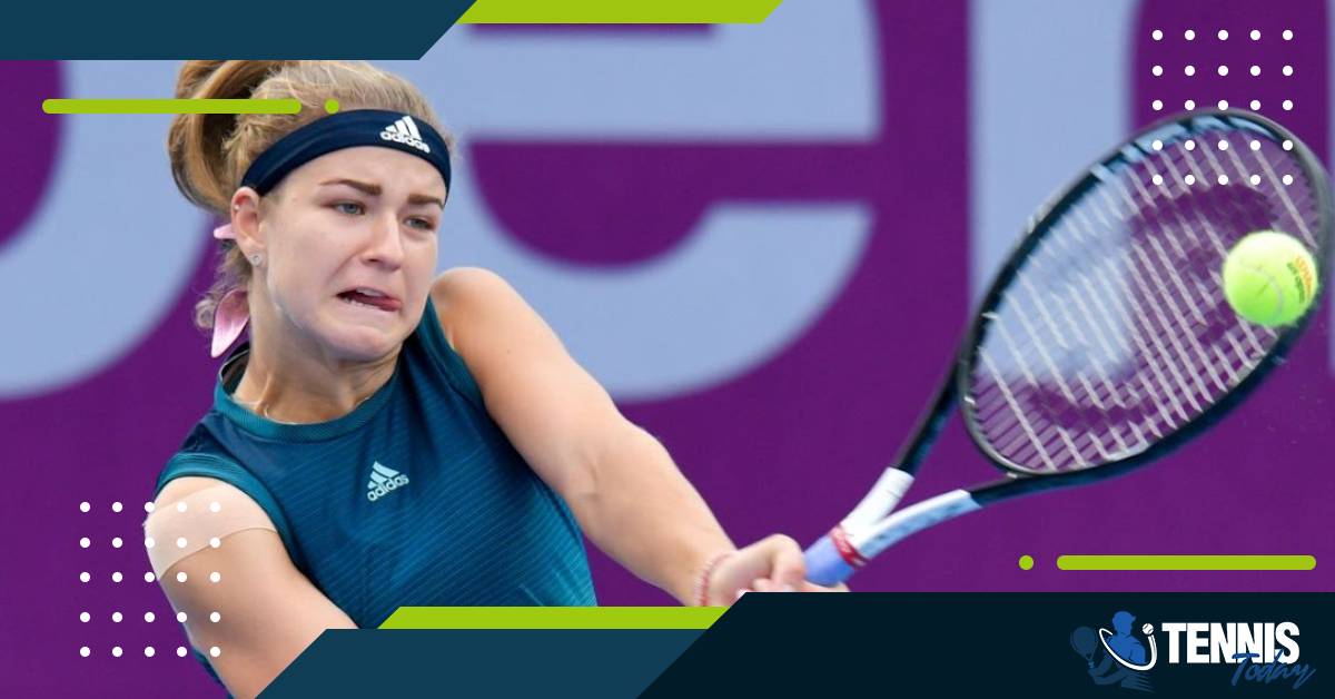 Tennis : Muchova खिताब से चूकि लेकिन शीर्ष 10 में पहुंची  