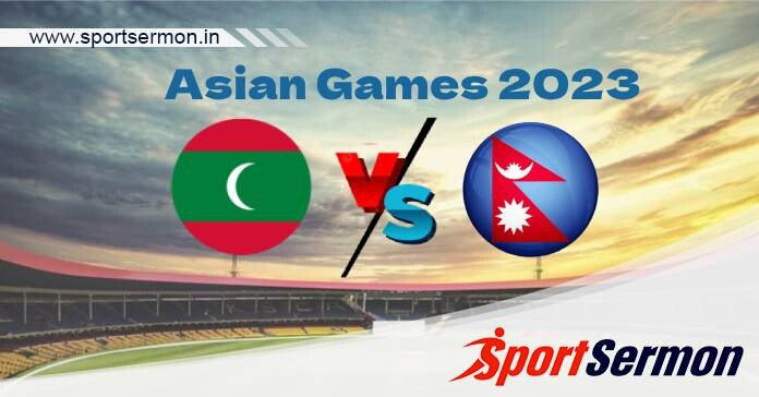 MDV vs NEP Live Score, Asian Games 2023 Men's T20I Match 7  