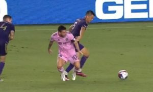 Viral Video of Lionel Messi lashing at Orlando footballer Viral Video of Lionel Messi lashing at Orlando footballer