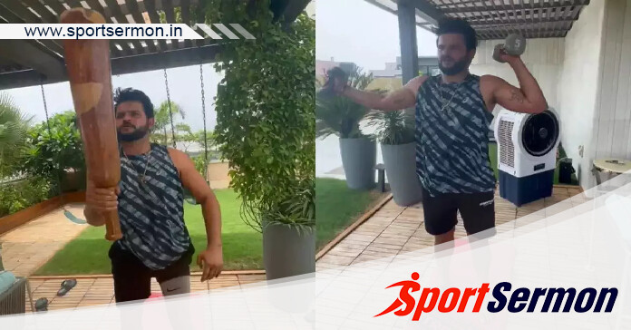 Suresh Raina's Desi Training Video Goes Viral  