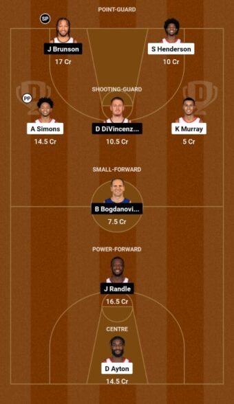 Portland Trail Blazers vs New York Knicks Live, NBA 2023-24  