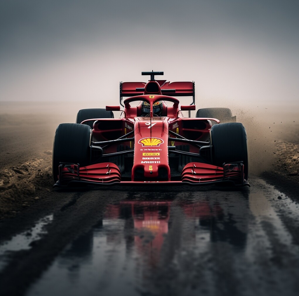 Midjourney Generated Spectacular Formula One Car Images  