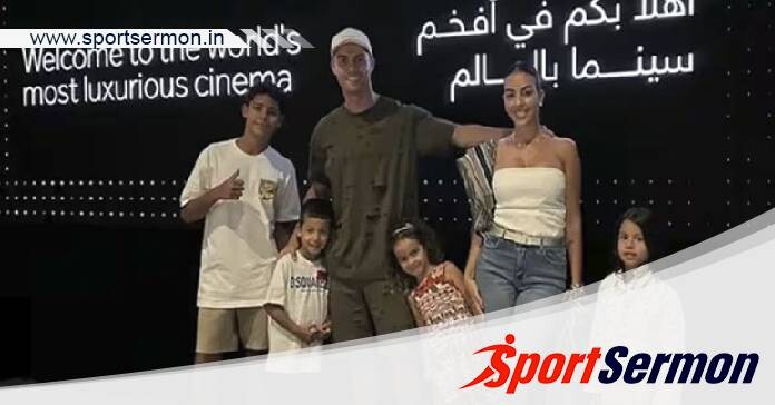 Footballer Cristiano Ronaldo watched Jailer movie in Dubai?  