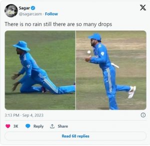 IND vs NEP: Fans Troll Indian Fielders for dropped catches  