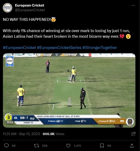 Bizarre Run Out That Left Social Media In Splits Bizarre Run Out That Left Social Media In Splits