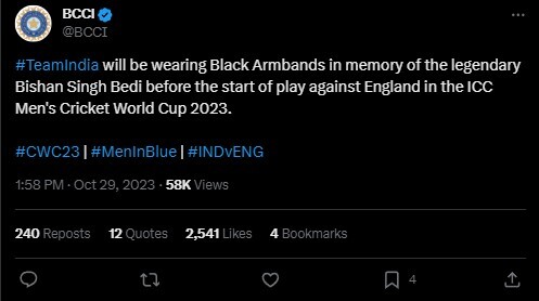 Revealed: Why Team India is Wearing Black Armbands Revealed: Why Team India is Wearing Black Armbands