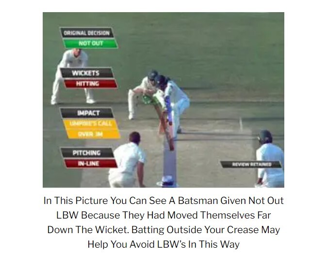 Do You Know Why Batsmen Bat Outside Of Their Crease? Do You Know Why Batsmen Bat Outside Of Their Crease?