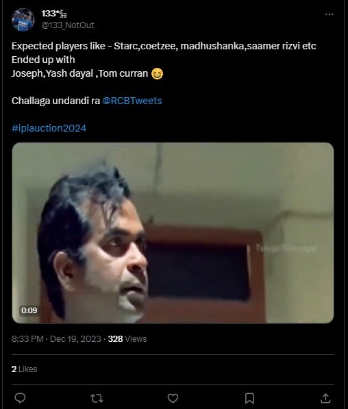 RCB Faces Brutal Trolling After Their Bowling Attack RCB Faces Brutal Trolling After Their Bowling Attack