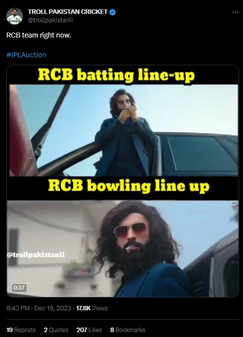 RCB Faces Brutal Trolling After Their Bowling Attack RCB Faces Brutal Trolling After Their Bowling Attack