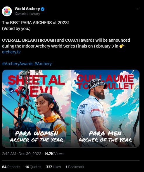 Young Indian Para-Archer, Sheetal Devi Biography Young Indian Para-Archer, Sheetal Devi Biography