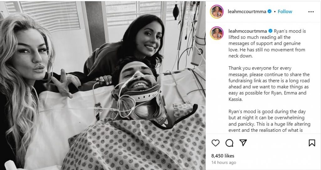 McCourt gives update on Ryan Curtis after his tragic injury McCourt gives update on Ryan Curtis after his tragic injury