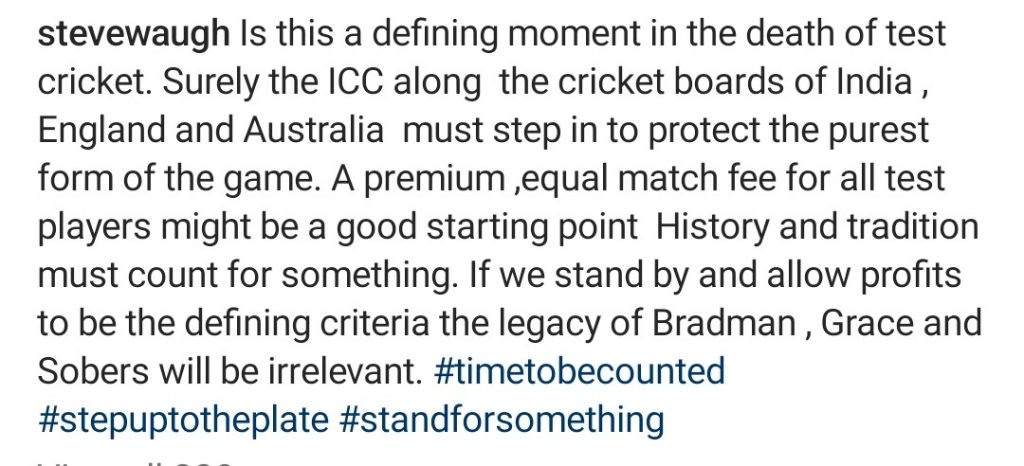 Steve Waugh Blasts Weak Squads: Is Test Cricket Dying? Steve Waugh Blasts Weak Squads: Is Test Cricket Dying?