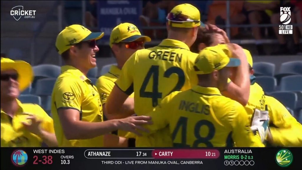 Australia Hammers Clueless West Indies In 3rd ODI Australia Hammers Clueless West Indies In 3rd ODI