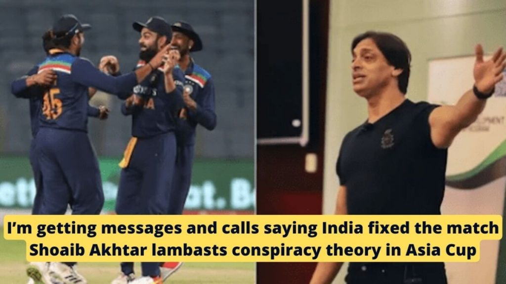 Shoaib Akhtar slams the conspiracy theories Shoaib Akhtar slams the conspiracy theories