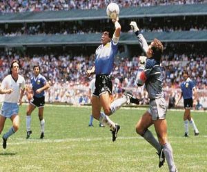 Maradona’s Hand of God: Football's most infamous moments Maradona’s Hand of God: Football's most infamous moments