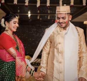 CSK bowler Tushar Deshpande gets married to Nabha Gaddamwar CSK bowler Tushar Deshpande gets married to Nabha Gaddamwar