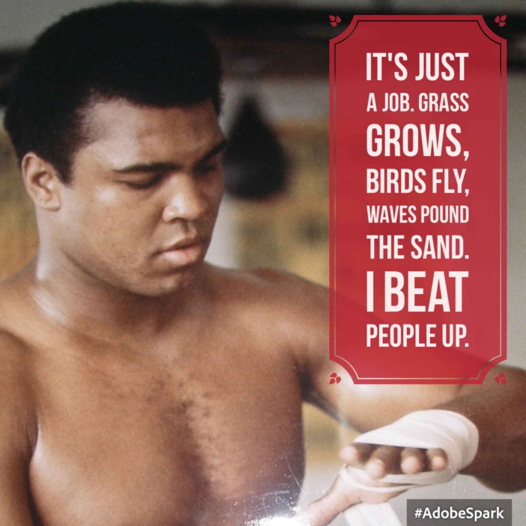 "I make medicine sick" 19 Inspiring Muhammad Ali Quotes "I make medicine sick" 19 Inspiring Muhammad Ali Quotes