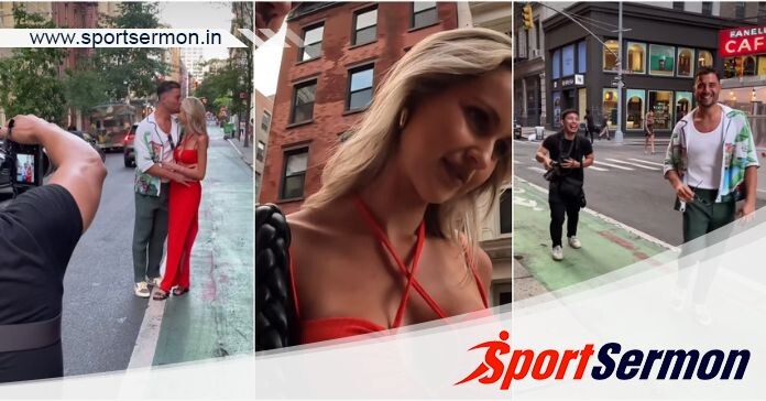 NY Photographer Encounters Australian Cricketer Stoinis  