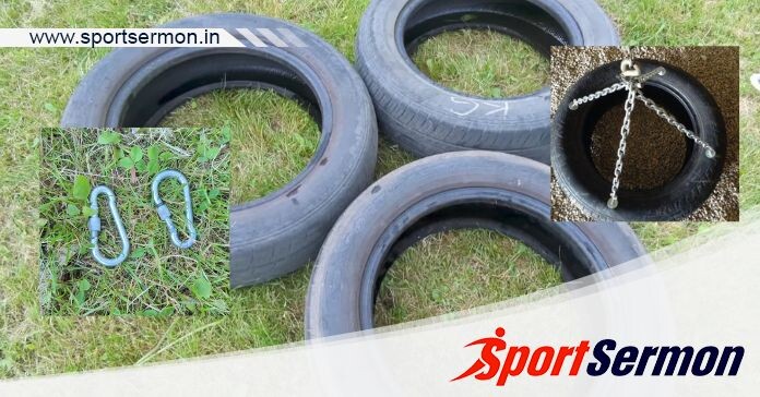 How To Make DIY Tire Punching Bag at Home for Training?  