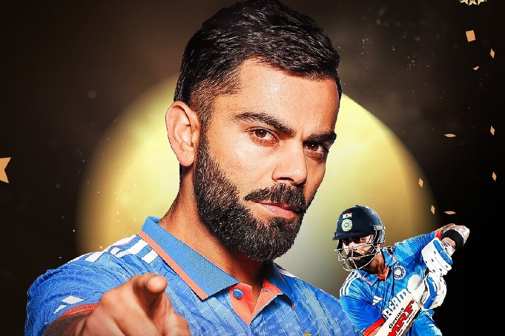 Virat Kohli crowned ICC Men's ODI Cricketer Of Year 2023 Virat Kohli crowned ICC Men's ODI Cricketer Of Year 2023