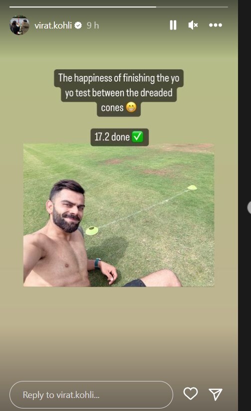Virat Kohli clears 'Yo-Yo Test' ahead of Asia Cup 2023  