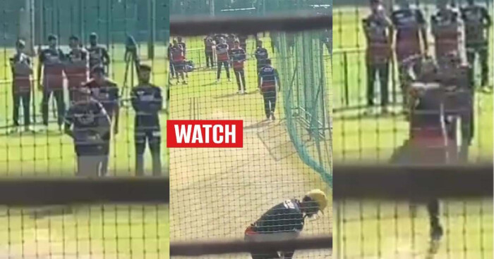 Shreyas Gopal Seen In RCB Trials Ahead of IPL 2024 Auction Shreyas Gopal Seen In RCB Trials Ahead of IPL 2024 Auction