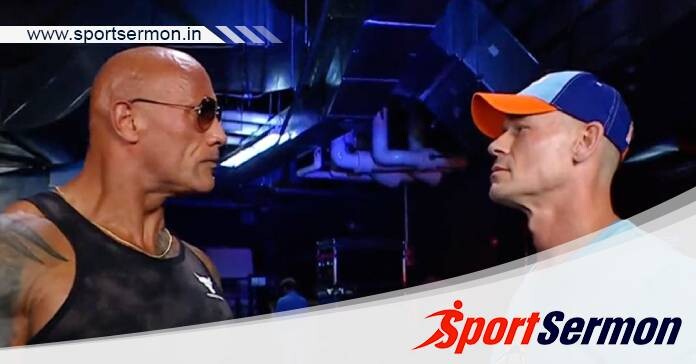 Former Rivals John Cena and The Rock appeared on SmackDown  