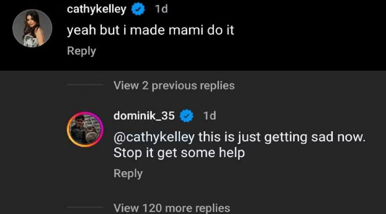 "Get help"-Dominik takes a dig at Female WWE star "Get help"-Dominik takes a dig at Female WWE star