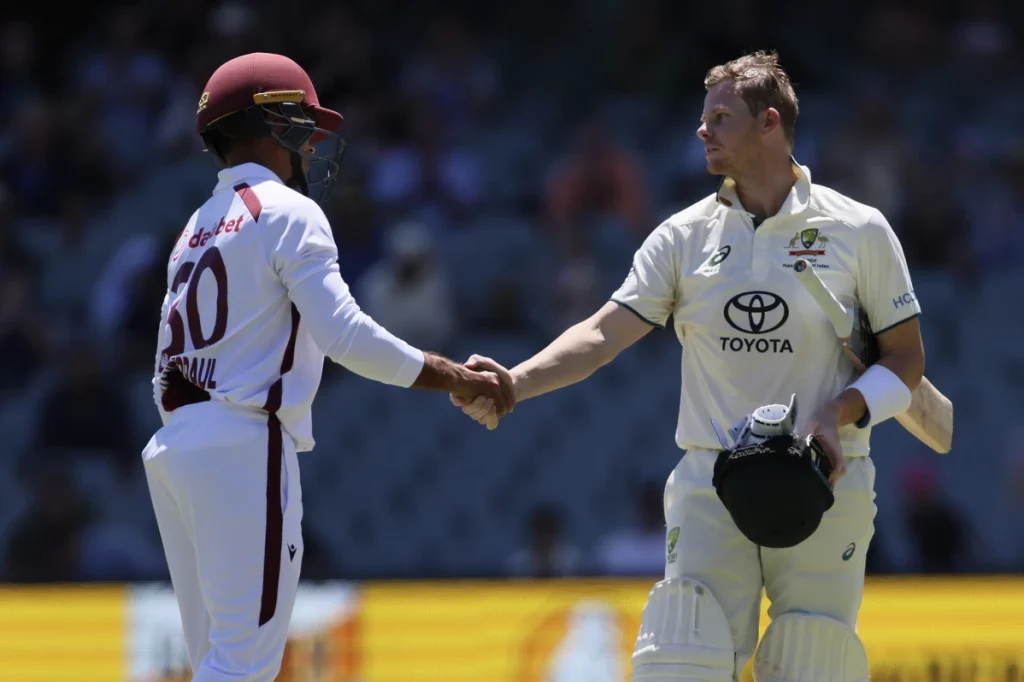 Australia Crush Depleted West Indies in Adelaide Opener  