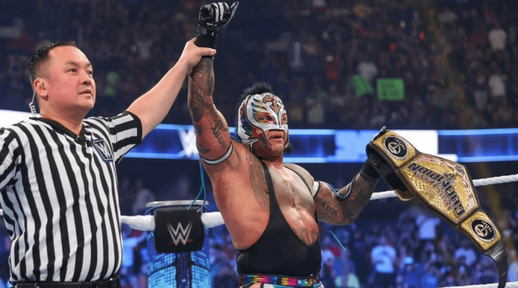 The New United States Champion Rey Mysterio breaks silence The New United States Champion Rey Mysterio breaks silence