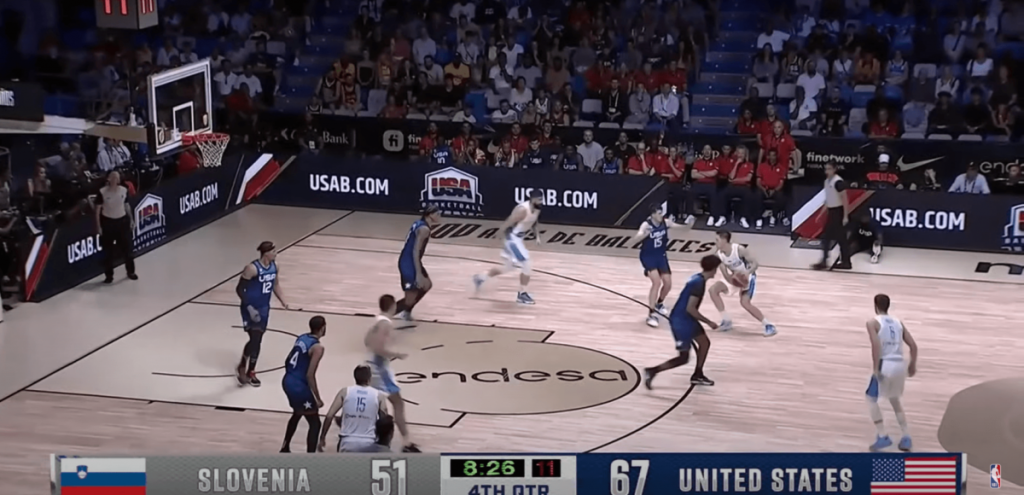 USA defeats Doncic-less Slovenia by 30 points  