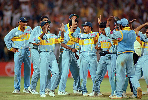 Indian Cricket Team Jersey from 1992 to 2019 World Cup Indian Cricket Team Jersey from 1992 to 2019 World Cup