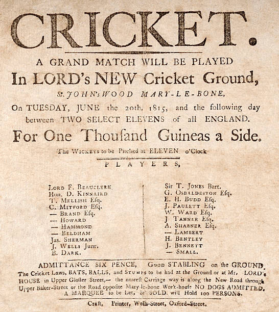 The History of Sports Called Cricket: Origins & Prominence  