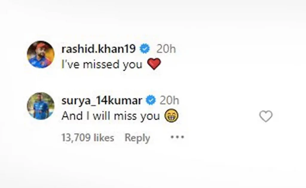 Suryakumar & Rashid's Bromance Goes Viral On Internet Suryakumar & Rashid's Bromance Goes Viral On Internet