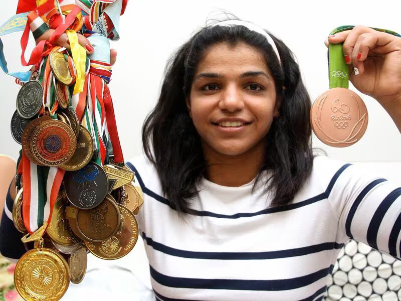 India's First Female Olympic Medalist Wrestler Sakshi Malik India's First Female Olympic Medalist Wrestler Sakshi Malik