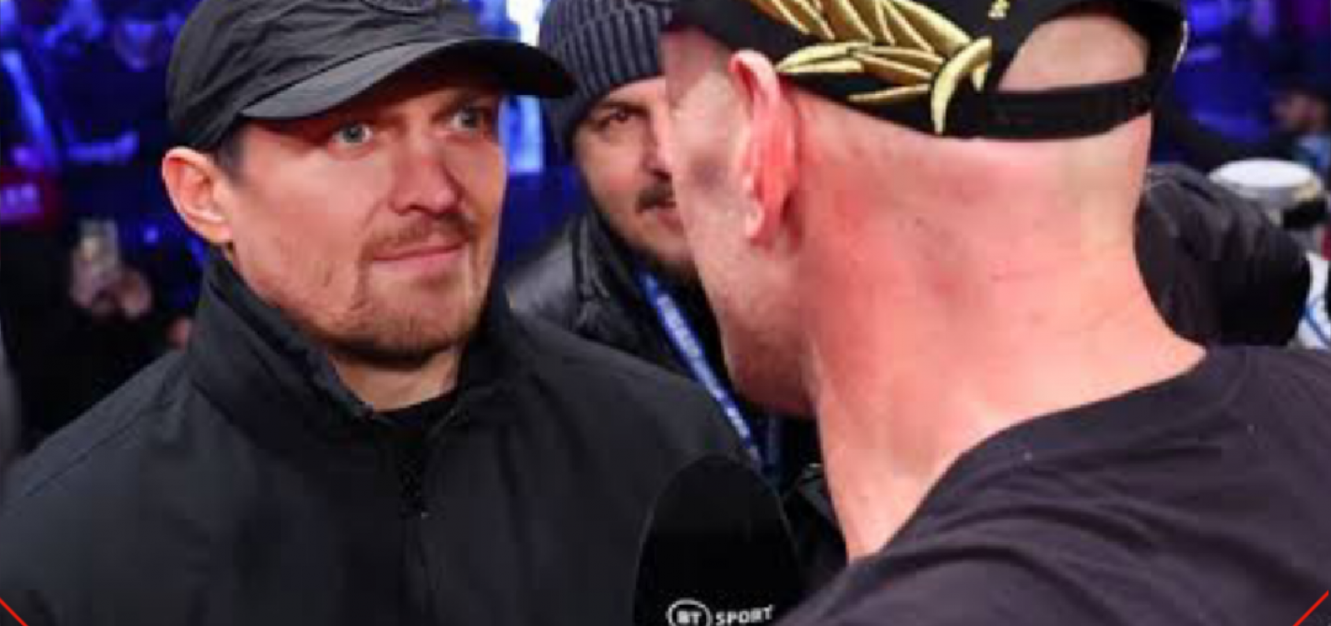 Usyk की टीम चली फ़्यूरि कि टीम से मिलने।  